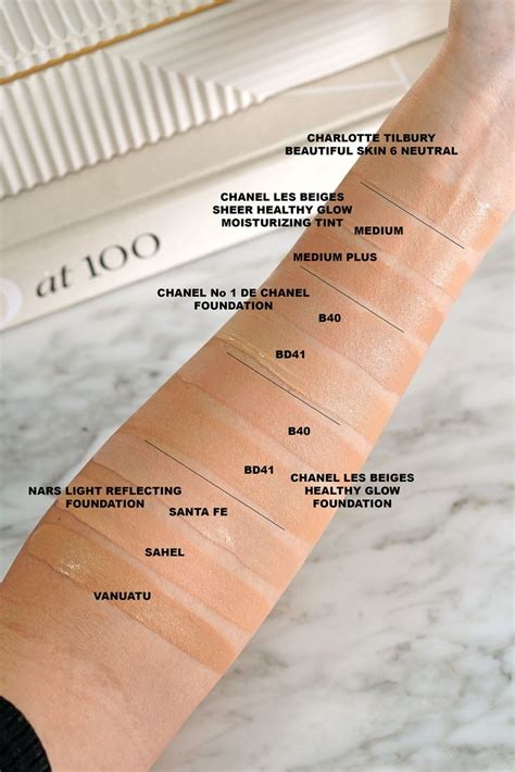 review chanel foundation|chanel les beiges colour chart.